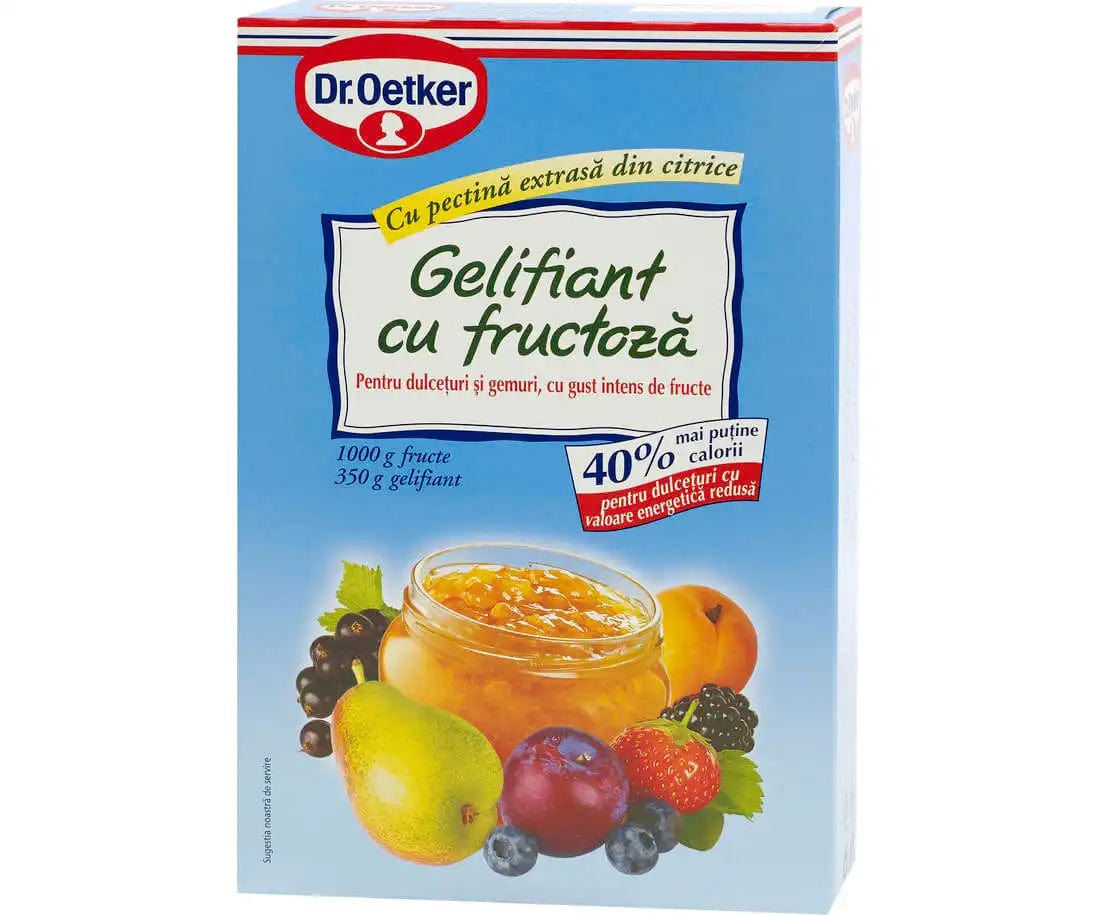 OBLIO DISCOUNTER DR.OETKER GELIFIANT CU FRUCTOZA 350G