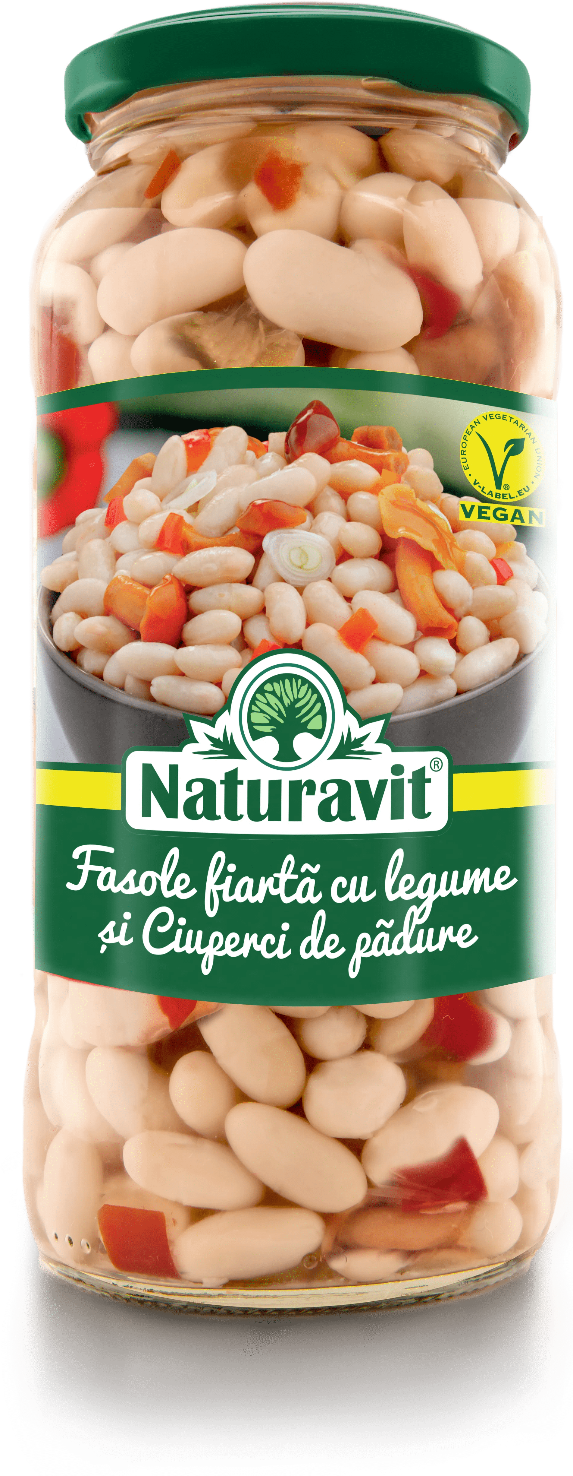 OBLIO DISCOUNTER FASOLE NATURAVIT 570G ALBA FIARTA LEGUME CIUPERCI PADURE