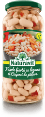 OBLIO DISCOUNTER FASOLE NATURAVIT 570G ALBA FIARTA LEGUME CIUPERCI PADURE