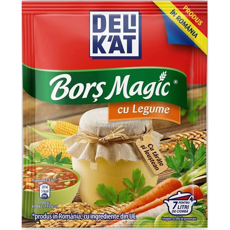 OBLIO DISCOUNTER BORS DELIKAT 65G MAGIC CU LEGUME