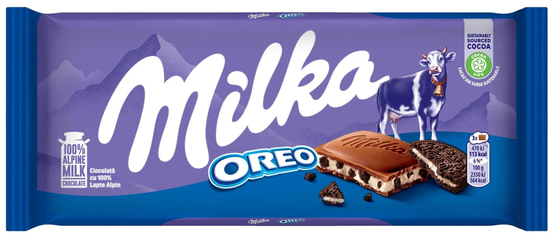 OBLIO DISCOUNTER CIOCOLATA MILKA 100G OREO