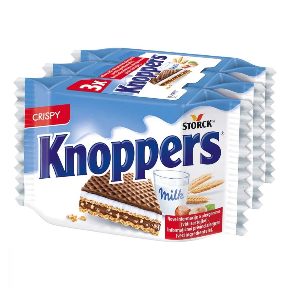 OBLIO DISCOUNTER NAPOLITANE KNOPPERS 3*25G LAPTE