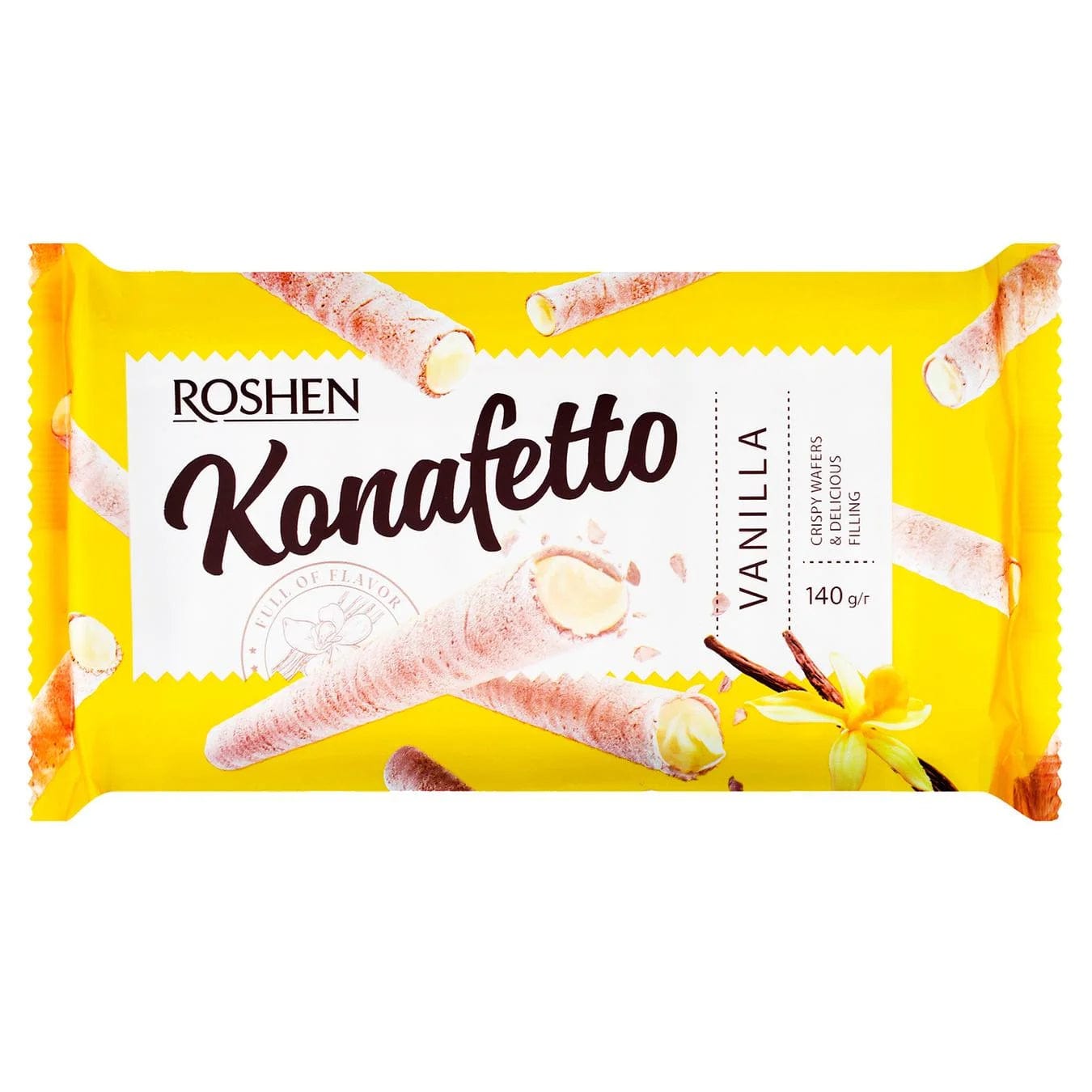Oblio Discounter RULOURI NAPOLITANA ROSHEN 140G KONAFETTO VANILLA