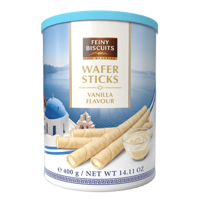 OBLIO DISCOUNTER GUNZ RULOURI NAPOLITANE FEINY 400G CREMA VANILIE 88724 (12)