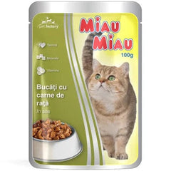 OBLIO DISCOUNTER MANCARE PISICI MIAU MIAU 100G RATA (24)