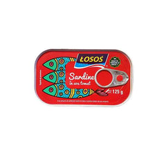 OBLIO DISCOUNTER SARDINE LOSOS 125G SOS TOMAT (50)