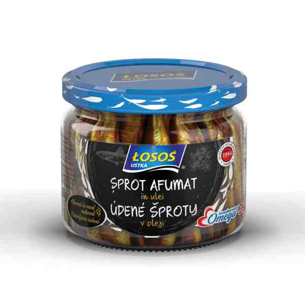 OBLIO DISCOUNTER SPROT LOSOS 250G AFUMAT ULEI