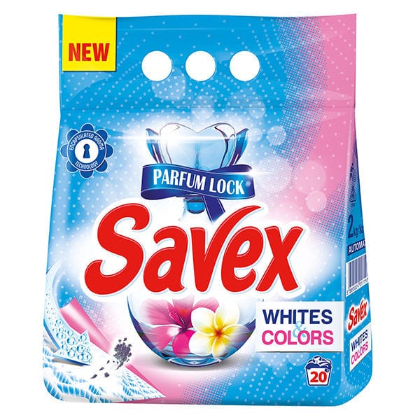 OBLIO DISCOUNTER DETERGENT SAVEX 2KG AUTOMAT WHITE&COLORS (8)