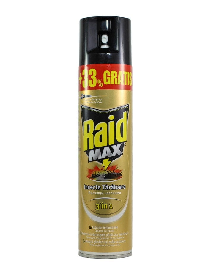 OBLIO DISCOUNTER RAID INSECTICID 400ML INSECTE TARATOARE (12)