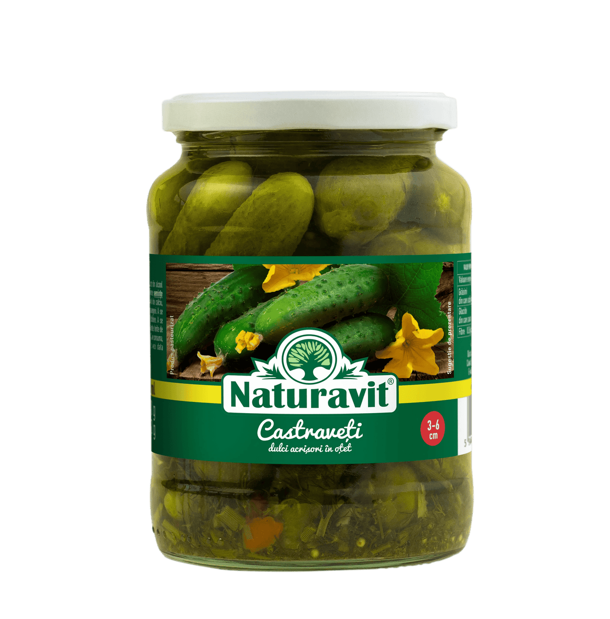 OBLIO DISCOUNTER CASTRAVETI NATURAVIT 680G 3-6CM