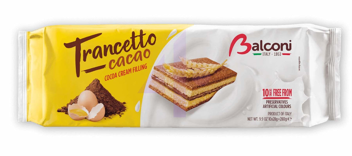 OBLIO DISCOUNTER PRAJITURA BALCONI TRANCETTO 28G CACAO (10)