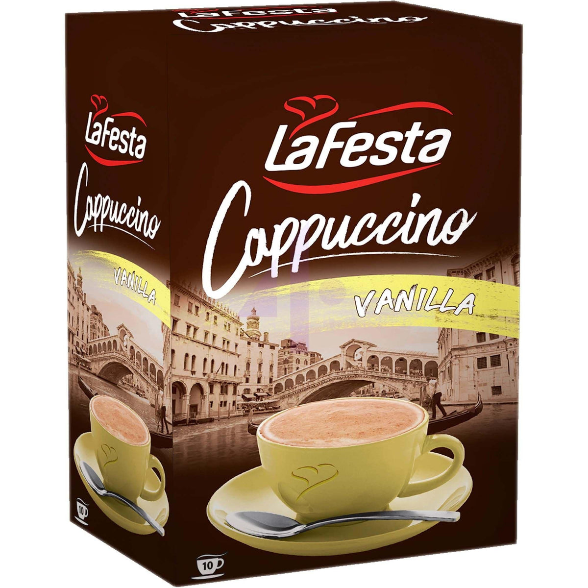 OBLIO DISCOUNTER CAPPUCCINO LA FESTA 10*12.5G VANILIE