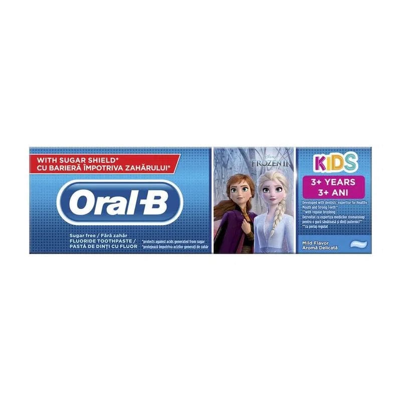 OBLIO DISCOUNTER PASTA DINTI ORAL B 75ML KIDS 3+ FROZEN (12)