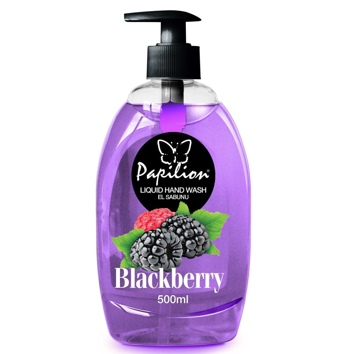 OBLIO DISCOUNTER SAPUN LICHID PAPILION 500ML BLACKBERRY (12)