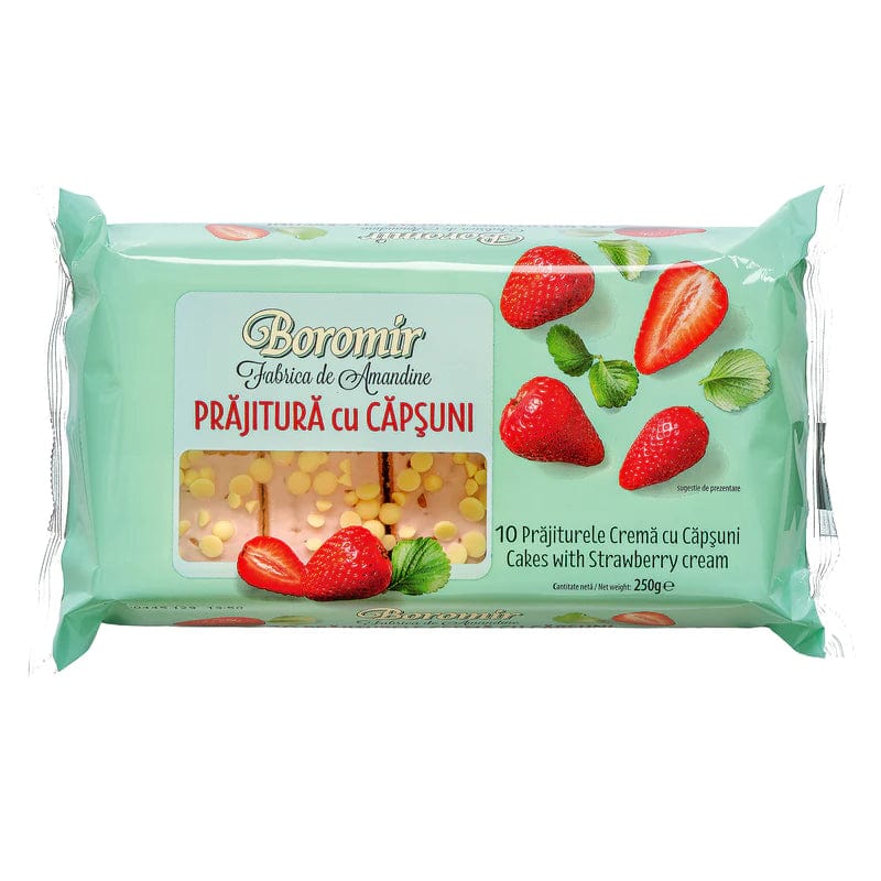 OBLIO DISCOUNTER PRAJITURA BOROMIR 250G CAPSUNI (8)