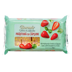 OBLIO DISCOUNTER PRAJITURA BOROMIR 250G CAPSUNI (8)