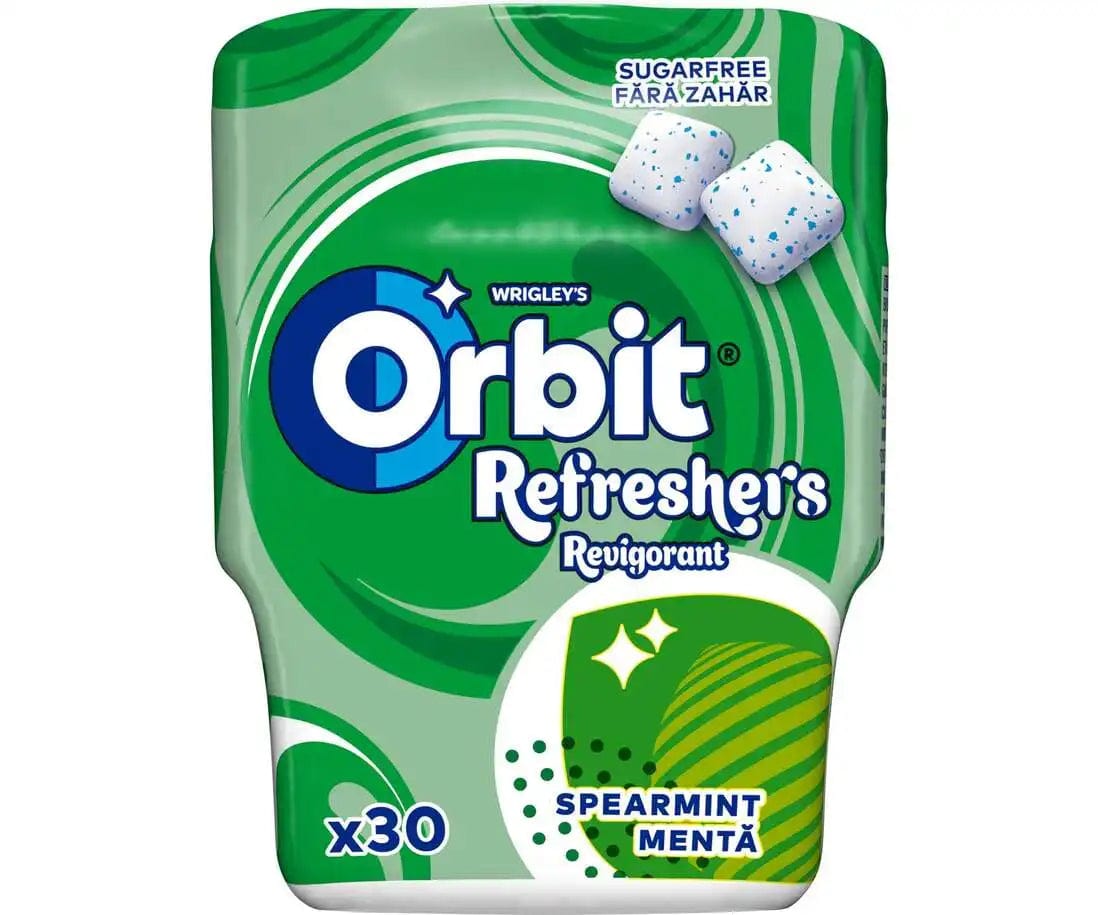 OBLIO DISCOUNTER GUMA ORBIT 67G REFRESHERS SPEARMINT