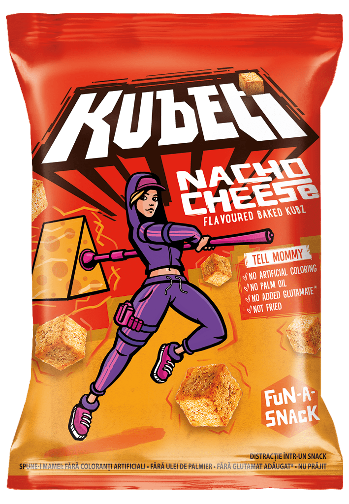 OBLIO DISCOUNTER KUBETI KUBZ 35G NACHO CHEESE (24)