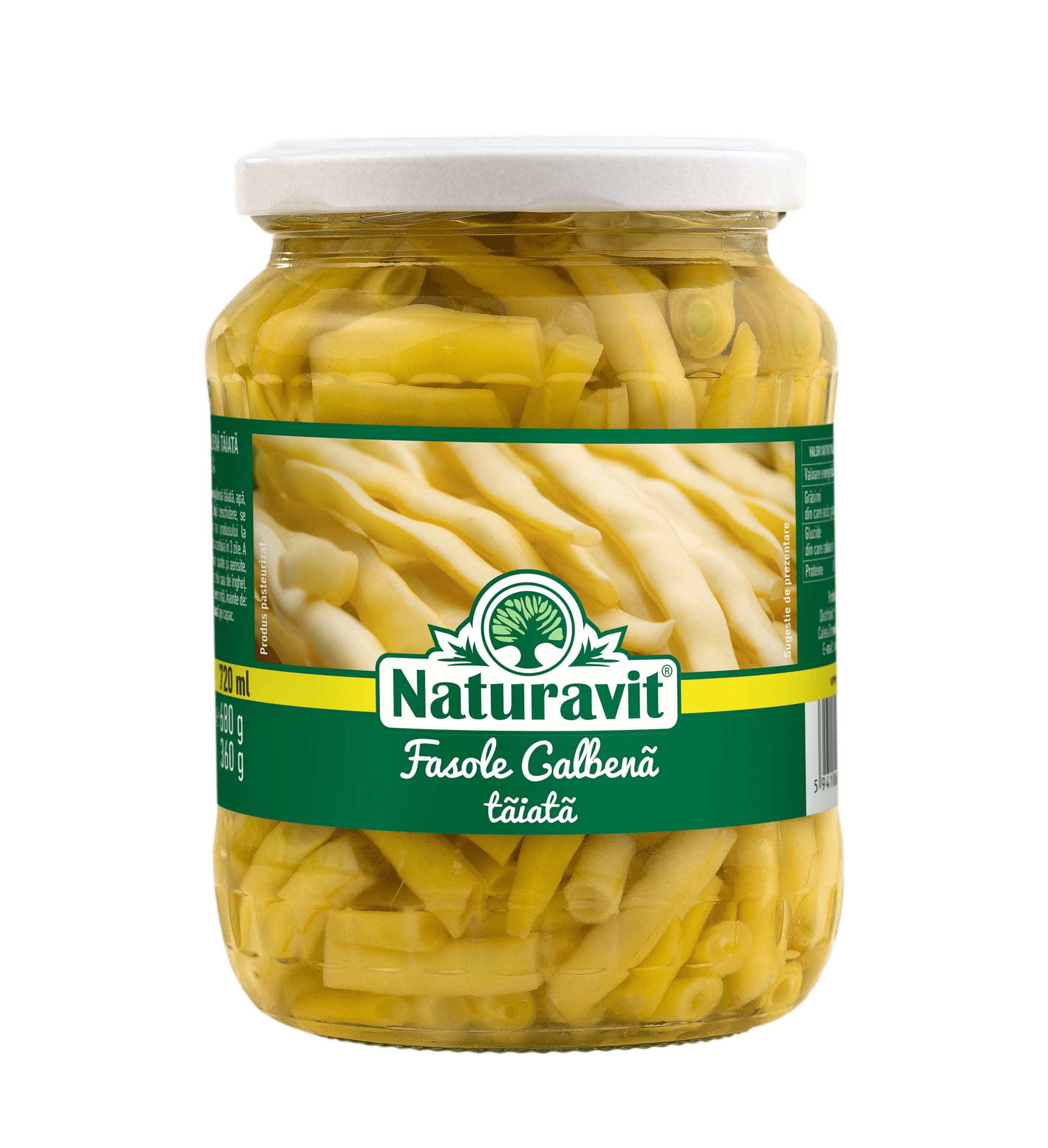 OBLIO DISCOUNTER FASOLE NATURAVIT 680G GALBENA