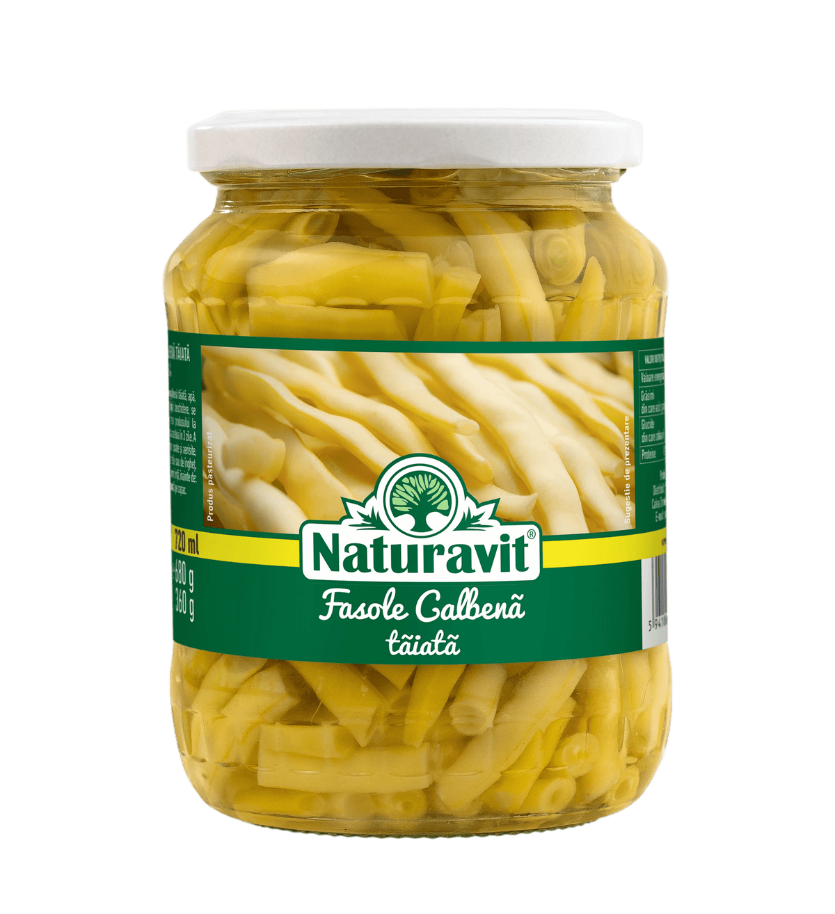 OBLIO DISCOUNTER FASOLE NATURAVIT 680G GALBENA