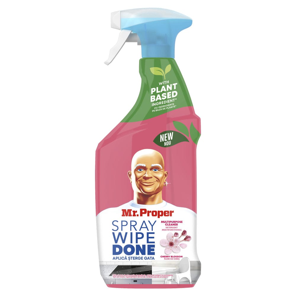 Oblio Discounter PRODUSE CURATENIE MR PROPER 800ML SPRAY WIPE DONE MULTI.CHERRY BLOSSOM(10)