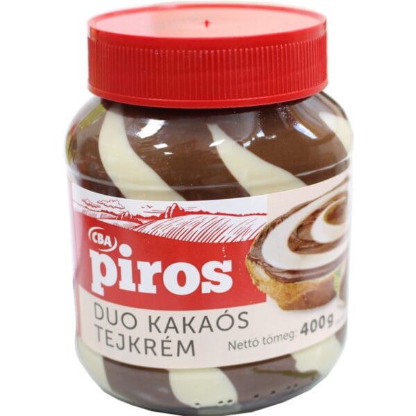 OBLIO DISCOUNTER CREMA TARTINABILA PIROS 400G DUO CACAO (9)