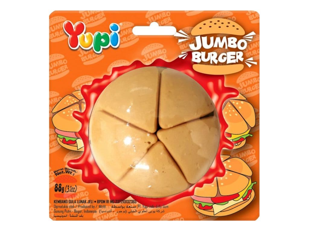 OBLIO DISCOUNTER JELEURI JUMBO BURGER 88G *6 BUC (6)