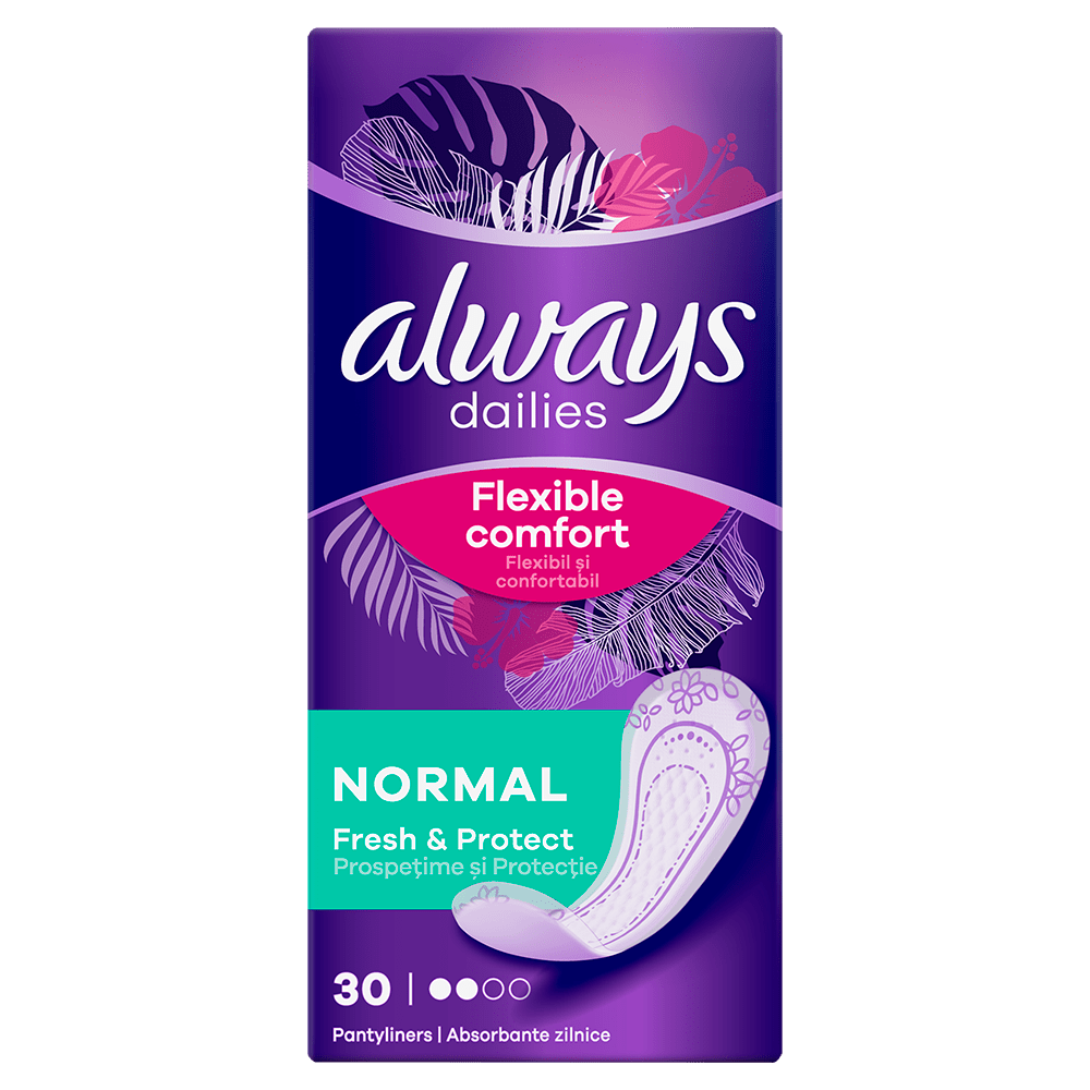 OBLIO DISCOUNTER ABSORBANTE ALWAYS 30/BUC FLEXIBLE FRESH PROTECT (15)