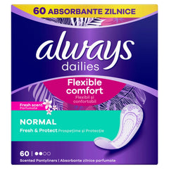 OBLIO DISCOUNTER ALWAYS ABSORBANTE ZILNICE FLEXIBLE COMFORT NORMAL 60BUC