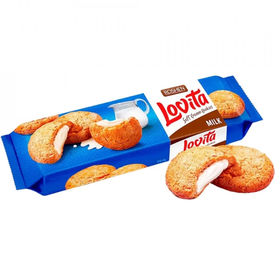 OBLIO DISCOUNTER BISCUITI ROSHEN LOVITA 127G LAPTE