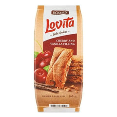 OBLIO DISCOUNTER BISCUITI ROSHEN LOVITA 168G CHERRY VANILLA