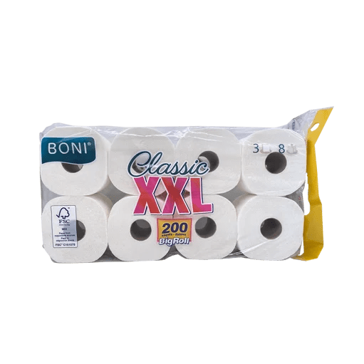 OBLIO DISCOUNTER BONI HARTIE IGIENICA CLASIC XXL EXTRA BIG 3 STR 8/SET