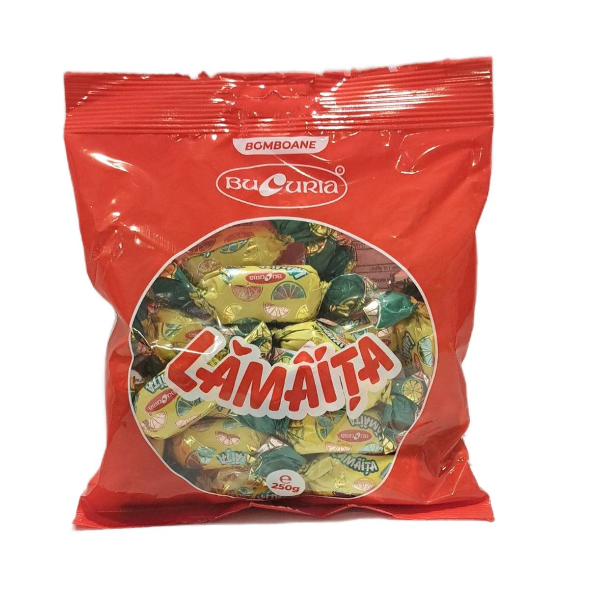 Oblio Discounter BUCURIA BOMBOANE GLASATE 250G LAMAITA