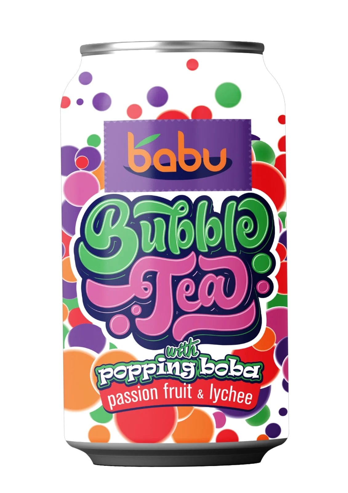 Oblio Discounter BUBBLE TEA BABU 315ML FRUNCTUL PASIUNII LYCHEE