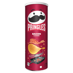 OBLIO DISCOUNTER CHIPS PRINGLES 165G BACON