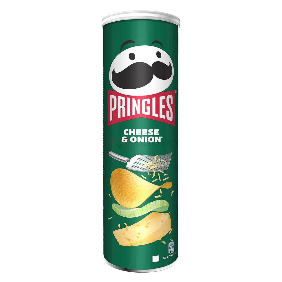 OBLIO DISCOUNTER CHIPS PRINGLES 165G CHEESE&ONION