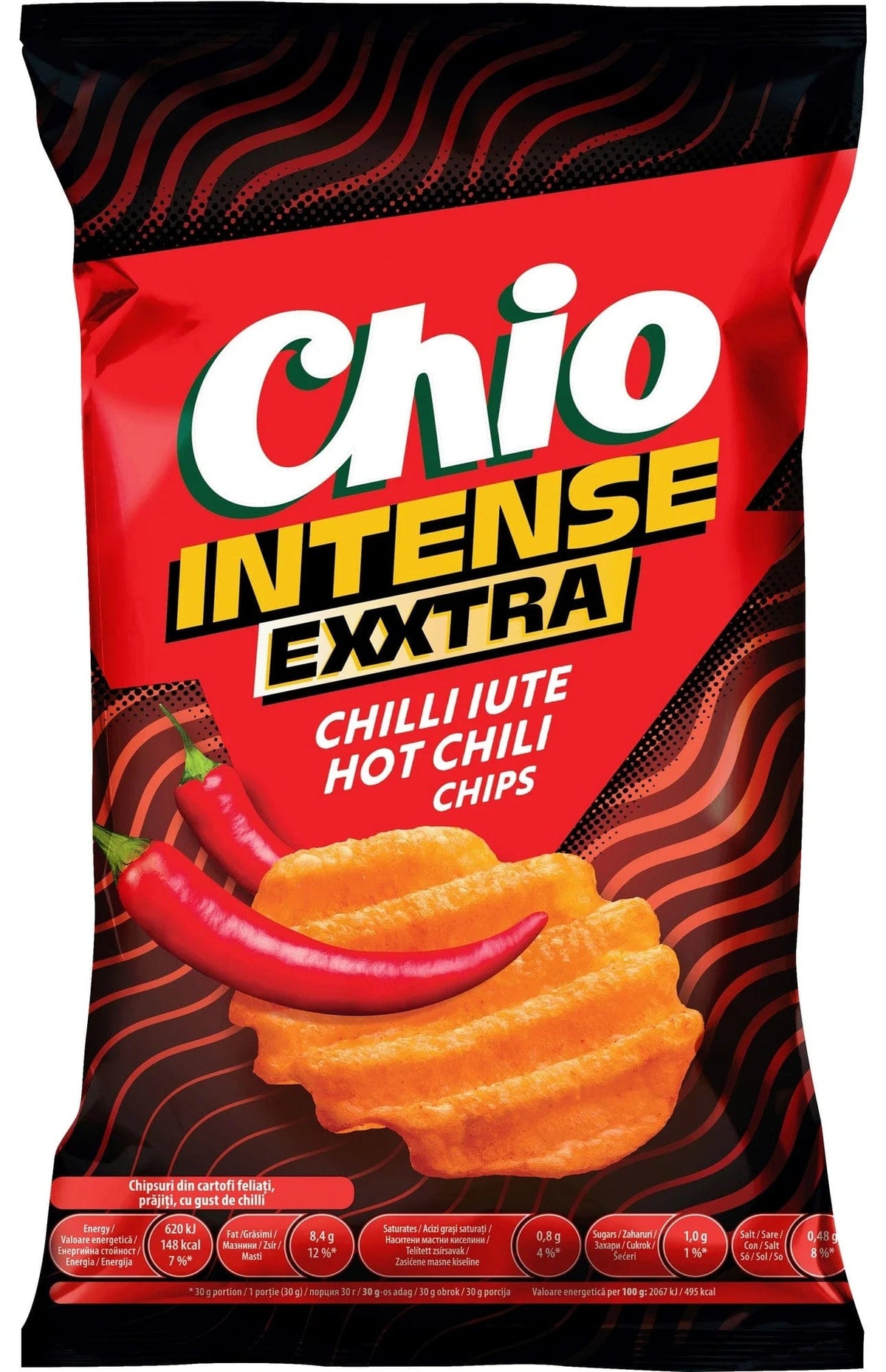 OBLIO DISCOUNTER Chio Chips Exxtr.Intens Chili Iute 125g