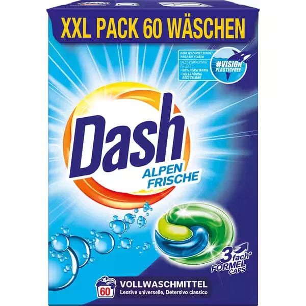 OBLIO DISCOUNTER DETERGENT DASH 60/BUC CAPSULE ALPEN FRISCHE