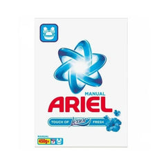 OBLIO DISCOUNTER DETERGENT ARIEL 450G MANUAL LENOR FRESH