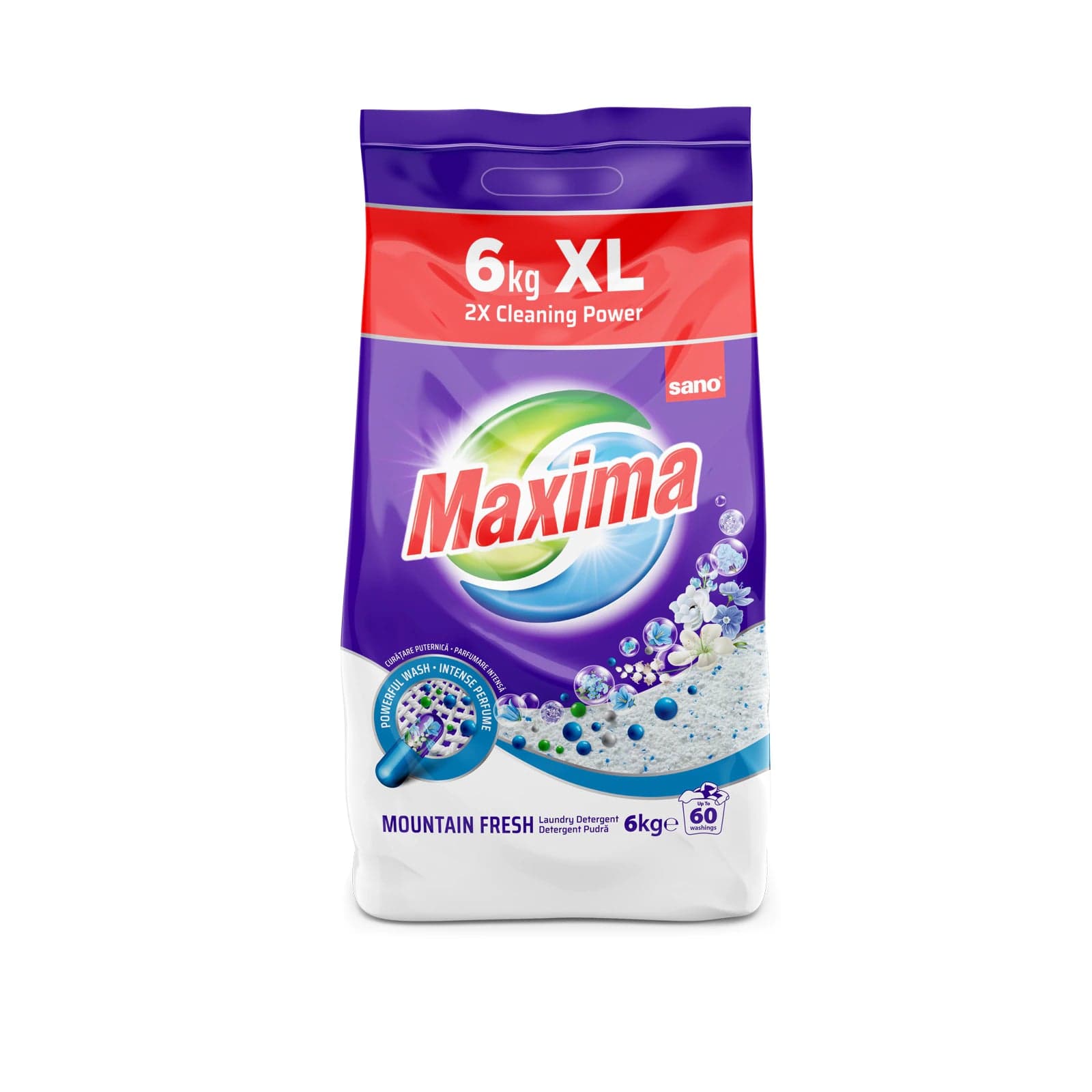 OBLIO DISCOUNTER DETERGENT AUTOMAT 6KG SANO MAXIMA M FRESH