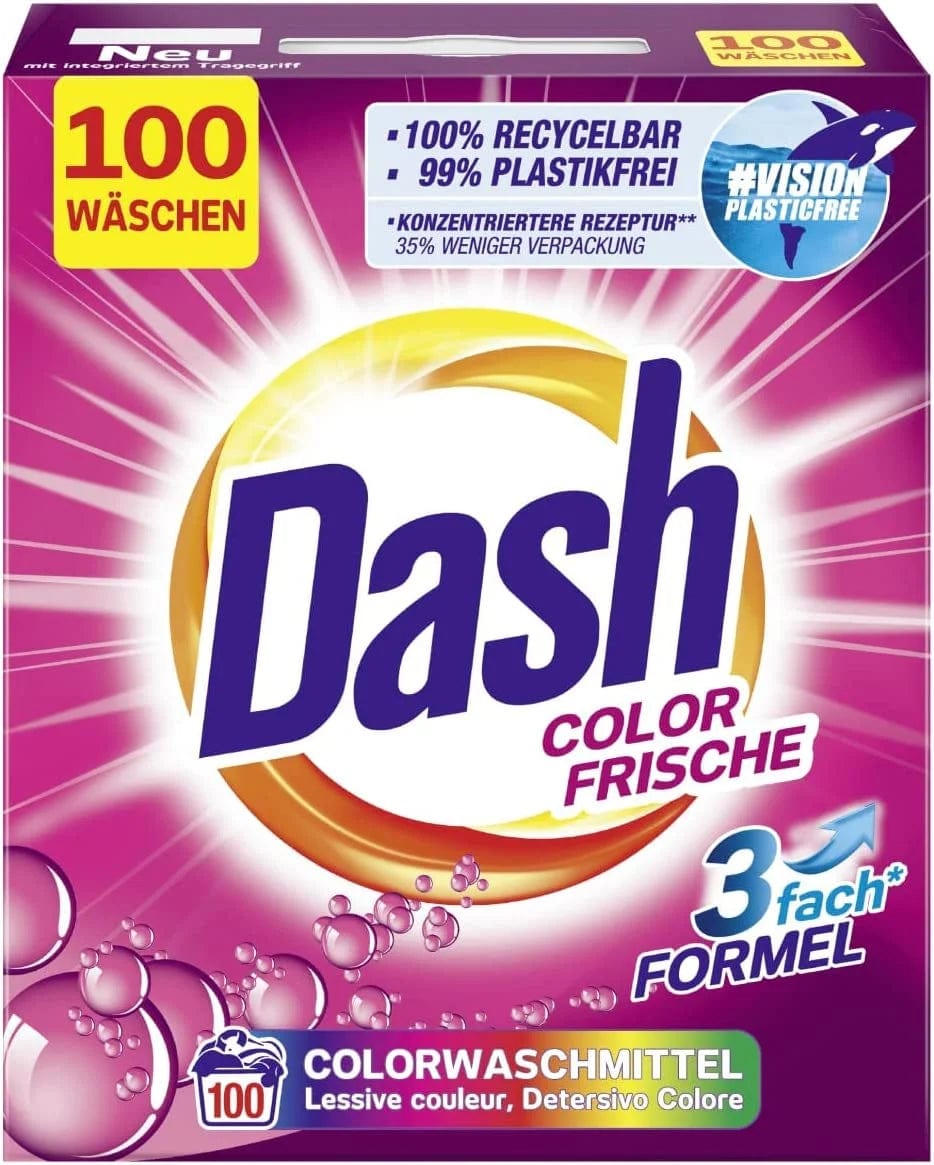 OBLIO DISCOUNTER DETERGENT DASH 6KG AUTOMAT COLOR FRISCHE