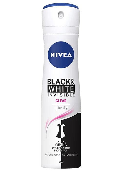 OBLIO DISCOUNTER DEO NIVEA 150ML DAMA INVISIBLE B&W CLEAR