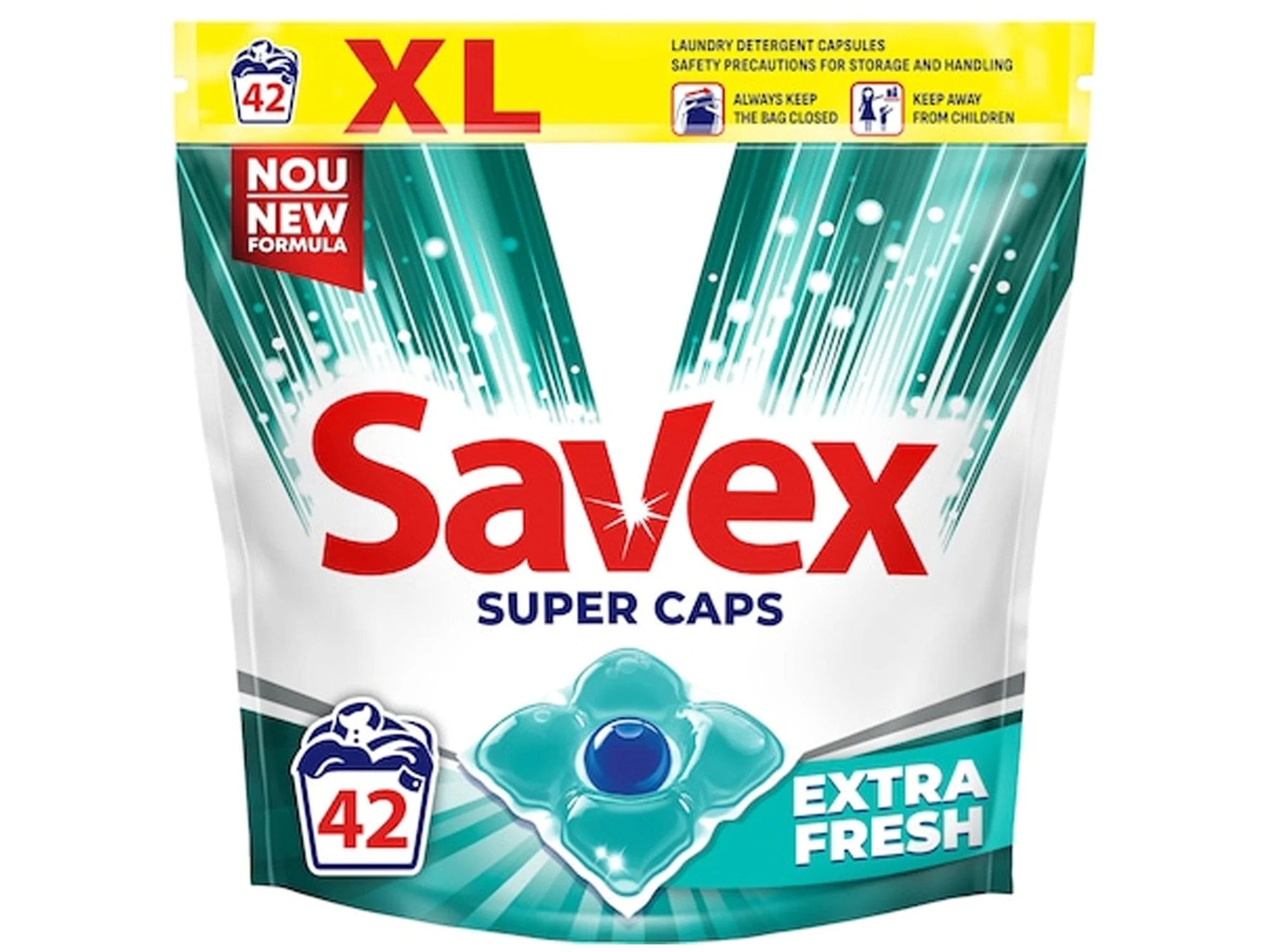 OBLIO DISCOUNTER DETERGENT SAVEX 42/BUC CAPSULE EXTRA FRESH