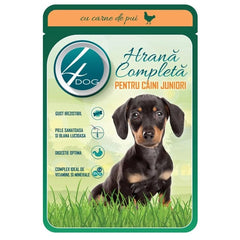 OBLIO DISCOUNTER MANCARE CAINI 4DOG 100G JUNIOR PUI