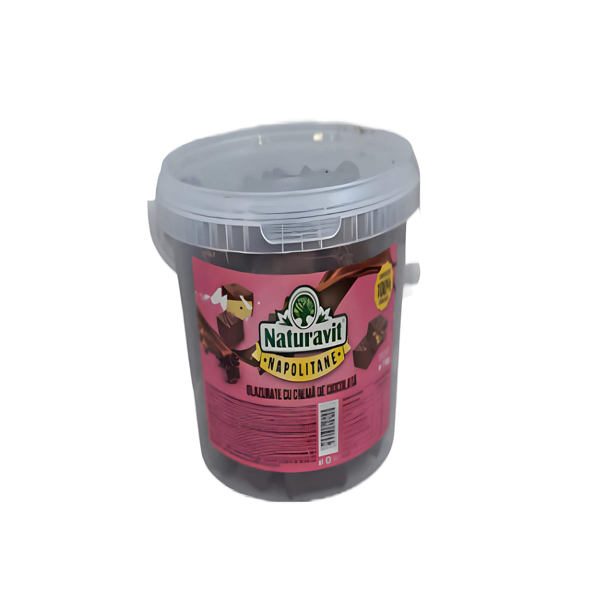 Oblio Discounter NAPOLITANE NATURAVIT 1KG CREMA CACAO SI GLAZ CIOC