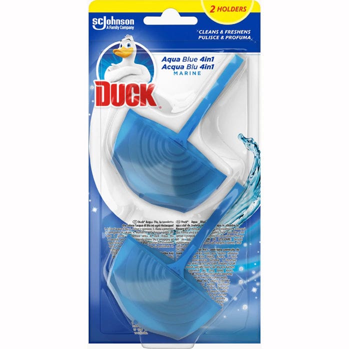 OBLIO DISCOUNTER ODORIZANT WC DUCK 2*40G AQUA BLUE