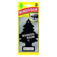 OBLIO DISCOUNTER ODORIZANT AUTO WUNDER-BAUM BLACK CLASSIC