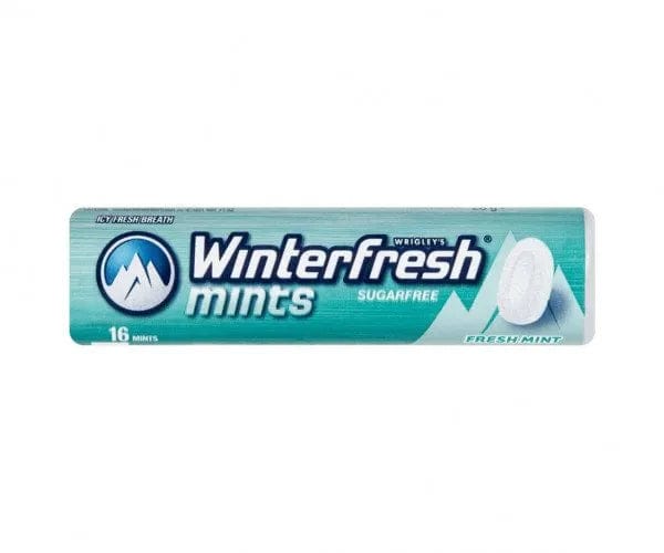 OBLIO DISCOUNTER DROPS WINTERFRESH 28G MINTS