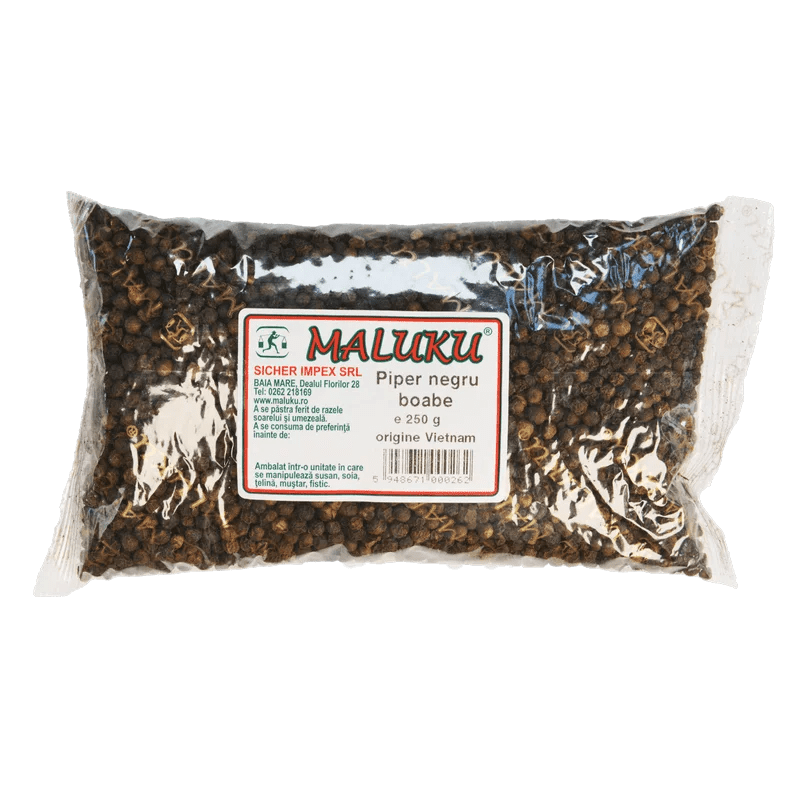 OBLIO DISCOUNTER PIPER NEGRU MALUKU 250G BOABE