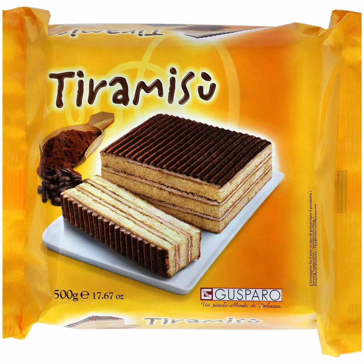 Oblio Discounter PRAJITURA GUSPARO 500G TIRAMISU